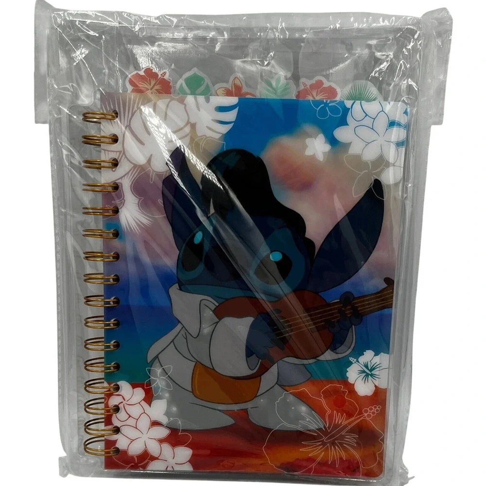 Disney Stitch Elvis Theme Journal 144-Sheet Notebook